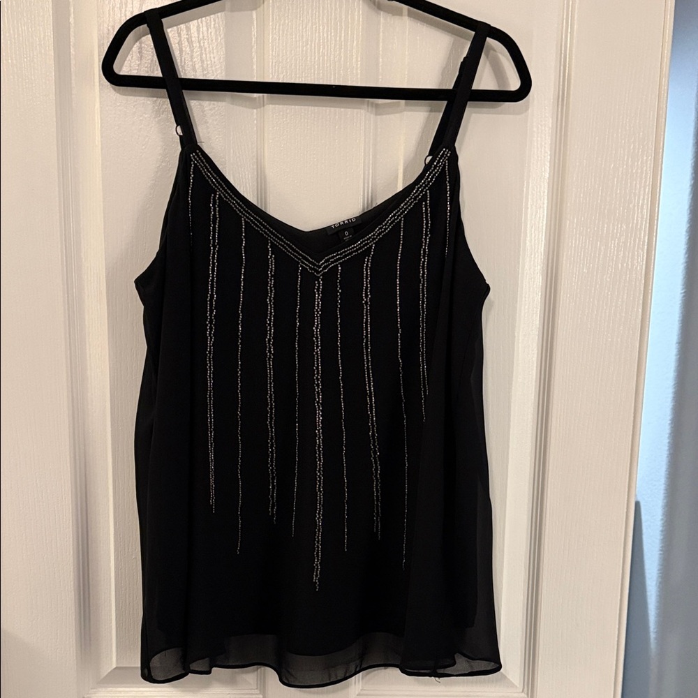 Torrid embellished Sophie swing cami.